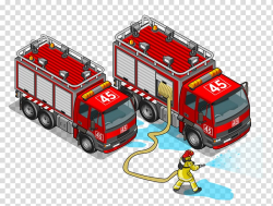 Fire engine Car Fire department Firefighter, Cartoon fire ...