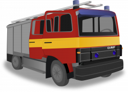 Clipart - Fire truck