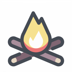 Bonfire Icon - free download, PNG and vector