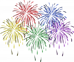 Free clip art of new year fireworks clipart 8 happy - Clipartix