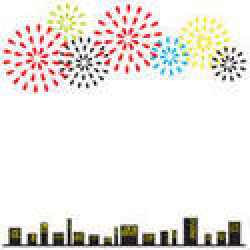 Fireworks Border | Clipart Panda - Free Clipart Images