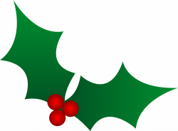 Green Christmas Holly | Clip Art | Pinterest | Green christmas, Clip ...