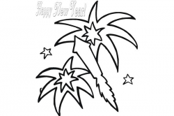 Fireworks Clipart Black And White | Clipart Panda - Free ...