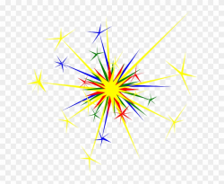 Sparkle Star Clipart - New Years Fireworks Clip Art, HD Png ...