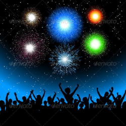 Pin by Peggy Matsonq on Vectors | Fireworks clipart ...