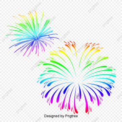 Simple Fireworks Decorative Pattern Design, Fireworks ...