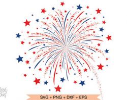 Fireworks cut file | Etsy
