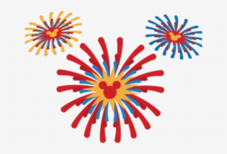 Fireworks Clipart Mickey - Fireworks Svg Free PNG Image ...