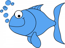 cartoon fish Light blue fish clip art at vector clip art png ...