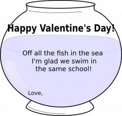 Fish Bowl Valentine Clip Art at Clker.com - vector clip art online ...