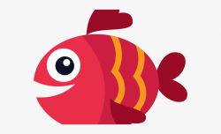 Tropical Fish Clipart Red Fish - Fish Clip Art Png ...