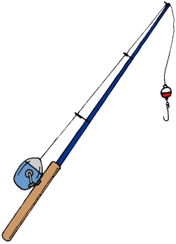 Fishing Pole | Free Images at Clker.com - vector clip art online ...