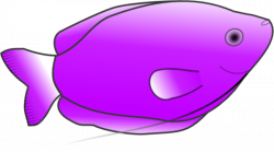 Purple fish clipart - Clip Art Library