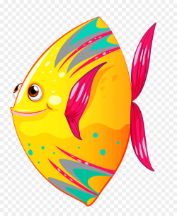 Animal Cartoon clipart - Fish, transparent clip art