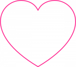 Empty Heart Clip Art Pink blank heart clip art | Empty Heart Tattoo ...