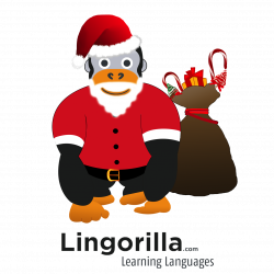 Don´t miss SantaRilla´s suprise for you today! Lingorilla´s ADVENT ...
