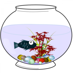 Fishbowl clip art - vector | Clipart Panda - Free Clipart Images