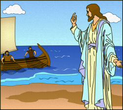 Jesus Calls Fishermen to Discipleship - Clip Art Library