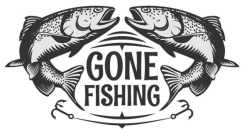 Fish Logo #37, Fish On Svg, Fish Hunting, Fishing Svg Files ...