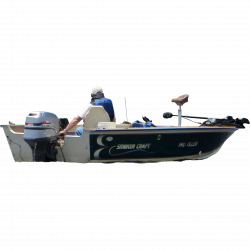 Fisherman On A Boat Photo - 915 - TransparentPNG