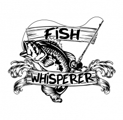 Fish Whisperer Fishing Humor Funny Rod Lures Boat Fisherman Mens T ...