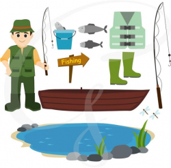 Fishing Clipart, Fishing svg, Father's day, camping svg ...