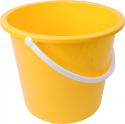Yellow Bucket png - Free PNG Images | TOPpng
