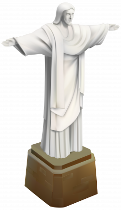 Brazil Christ the Redeemer Statue PNG Clip Art - Best WEB Clipart