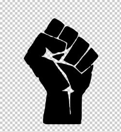Black Power Raised Fist Black Panther Party African American ...