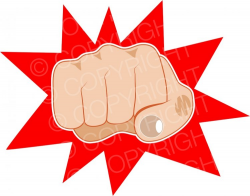 A Clenched Angry Fist Anatomy Clip Art – Prawny Clipart ...