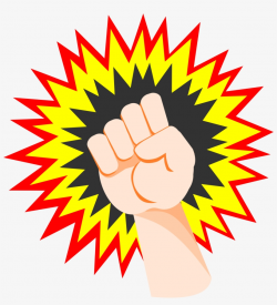Clenched Big Image Png - Clenched Fist Clipart Transparent ...