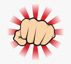 Punch Fist Drawing Computer Icons - Punch Hand Cartoon Png ...