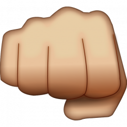 Download Fist Hand Emoji Icon | Emoji Island