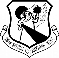 File:919th Special Operations Wing (Black & White).png - Wikimedia ...