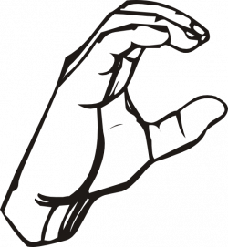 Sign Language C Clip Art at Clker.com - vector clip art online ...