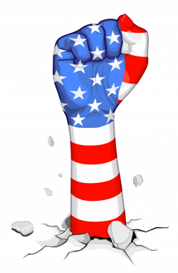 American Fist Flag Decor PNG Clipart | Gallery Yopriceville - High ...