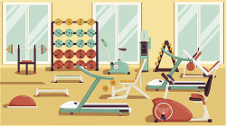 Fitness center clipart 7 » Clipart Station