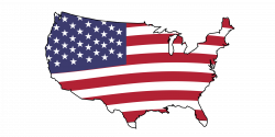 Clipart - Animation of American Flag