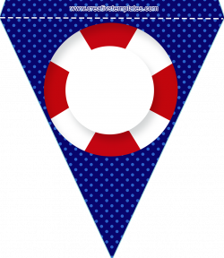 Bandeirola para nome | Kartki | Pinterest | Banners, Nautical party ...