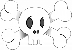 Pirate Flag Clipart Black And White | Clipart Panda - Free Clipart ...