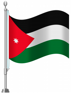 Jordan Flag PNG Clip Art - Best WEB Clipart