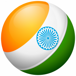 Round India Flag PNG Transparent Clip Art Image | Gallery ...