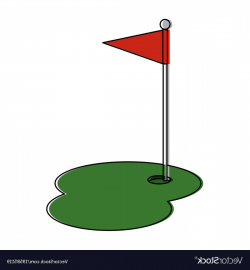 Golf Flag Drawing | Free download best Golf Flag Drawing on ...