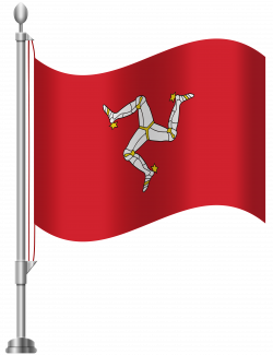 Isle of Man Flag PNG Clip Art - Best WEB Clipart