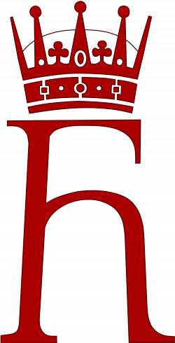 królewski monogram księcia koronnego Norwegii Haakona | rodziny ...