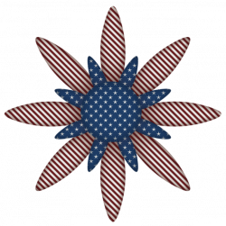 USA Flag Flower Decoration PNG Clipart Picture | 4 of July ...
