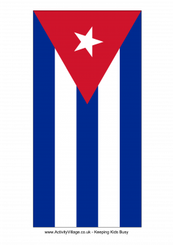 Cuba Flag - Free Printable Cuba Flag | Planner stickers | Pinterest ...