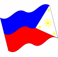 Pinoy flag clipart