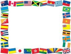 Borders and Frames: Flags of the World Borders and Frames