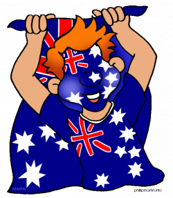 Flags Clip Art by Phillip Martin, Australian Celebration